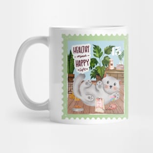 Healthy Mind Happy Life! Mug